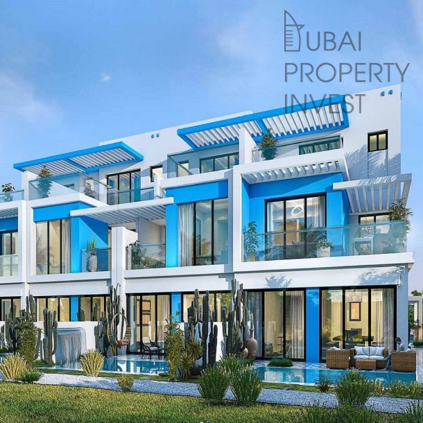 Таунхаус в жилом комплексе Damac lagoons, район Dubai Land, 4 спальни, 205 м2