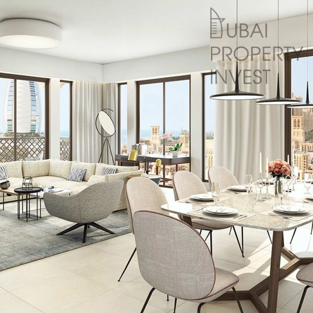Квартира в жилом комплексе Dubai Properties MADINAT JUMEIRAH LIVING район Umm Suqeim, 3 комнаты, 186 м2