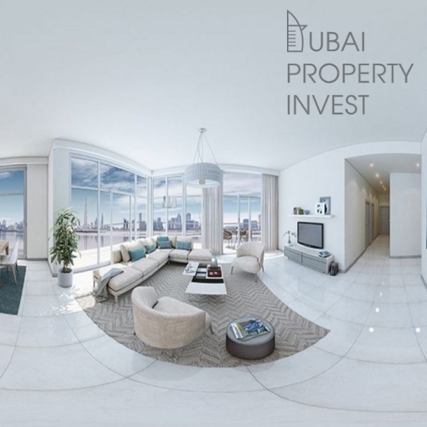 Квартира  в жилом комплексе Emaar The Cove район Dubai Creek Harbour, 1 комната, 69 м2, первый взнос 10%