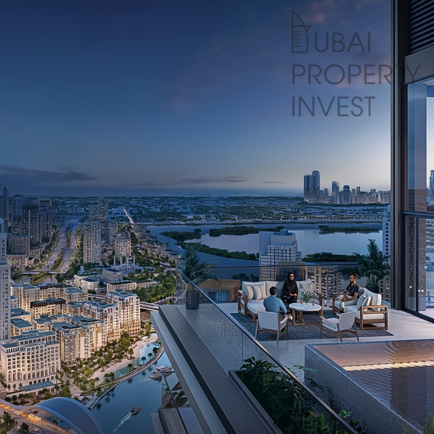 Квартира в жилом комплексе Emaar СREEK WATERS 2 APARTMENTS район Dubai Creek Harbour 2 комнаты, 139 м2